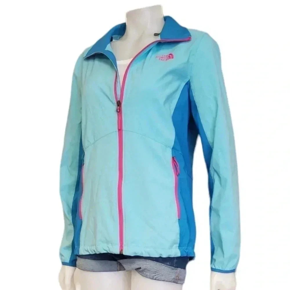 The North  Face Blue Windbreaker Size Large